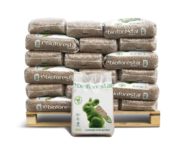BIOFORESTAL- Palet de 42 sacos de pellets
